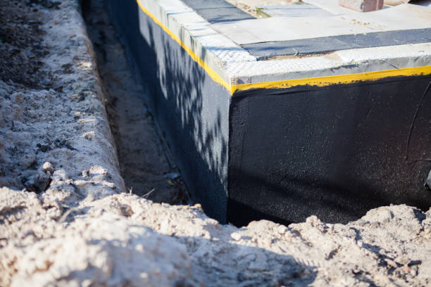 Professional Crawl Space Encapsulation technician working in New Baltimore, MI